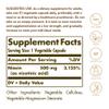 Solgar Niacin (Vitamin B3) 500 mg, 250 Vegetable Capsules - Energy Metabolism - Non-GMO, Vegan, Gluten Free, Dairy Free, Kosher - 250 Servings view 2