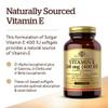 Solgar Vitamin E 268 MG (400 IU) (d-Alpha Tocopherol & Mixed Tocopherols), 100 Softgels - Supports Immune System & Skin Nutrition - Natural Antioxidant - Gluten Free, Dairy Free - 100 Servings view 3