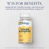 SOLARAY Vitamin B Complex 50 mg - Cellular Energy Vitamins - Metabolism and Nerve Health Support with Vitamin B12, Vitamin B1, B6, Niacin, Folic Acid, Biotin and Other B Vitamins - Vegan, 100 VegCaps view 3