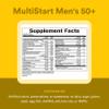 Natural Factors, Men's 50+ MultiStart Daily Multivitamin, Nutritional Support for Immune and Prostate Health, 120 tablets (60 servings) view 4