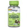 SOLARAY Echinacea and Elderberry Capsules, 440 mg | 100 Count view 1