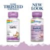 SOLARAY Garlic Supplement 500mg, Vegan, Odorless Garlic Extract, Traditionally Used for Heart Health and Immune Support, Vegan, Odor Free, Lab Verified, 60 Day Guarantee, 60 Serv, 60 Enteric VegCaps view 2
