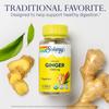 SOLARAY Organic Ginger 1080 mg - Organic Ginger Supplements - Relieves Nausea and Vomiting Associated with Motion Sickness, Supports Joint Health - Vegan, Non Drowsy, 60-Day Guarantee, 50 Servings view 3