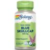 SOLARAY Blue Skullcap 425mg | Whole Aerial | Healthy Mood and Normal GABA Activity Support | Vegan | 100 VegCaps view 1