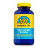 Nature's Life Cal Mag Zinc Complex - Calcium, Magnesium, & Zinc D3 Supplement, 800 mcg per Serving, Trace Mineral Support for Bones and Teeth, Vitamin Formula for Men and Women - 250 Count Tablets view 1