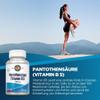 Kal 250 Mg Pantothenic Acid Tablets, 100 Count view 2