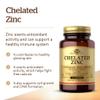 Solgar Chelated Zinc, 100 Tablets - Zinc for Healthy Skin - Supports Cell Growth & DNA Formation - Exerts Antioxidant Activity - Supports A Healthy Immune System - Non GMO, Gluten Free - 100 Servings view 3