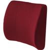 DMI Lumbar Support Pillow for Chair to Assist with Back Support with Removable Washable Cover and Firm Insert to Ease Lower Back Pain while Improving Posture,14 x 13 x 5,Contoured Foam,Elite,Burgundy view 1