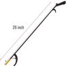 DMI Reacher Grabber Tool for Elderly, Disabled or After Surgery Recovery, Claw Grabber, Reaching Assist Tool, Trash Picker, Hand Gripper, Arm Extension, 26 Inches, Non Folding, Magnetic Claw view 2