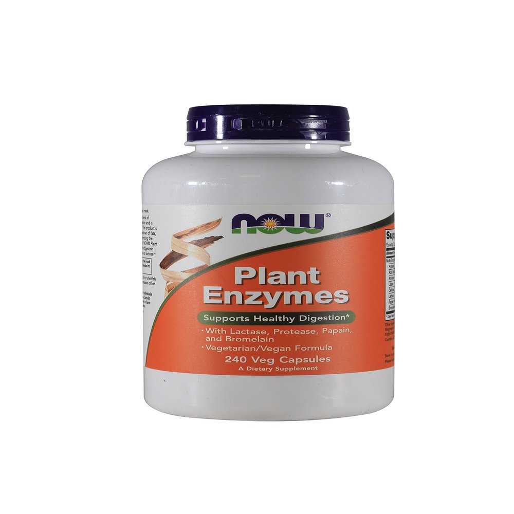 Now Foods, Plant Enzymes, 240 Vegetarian Capsules