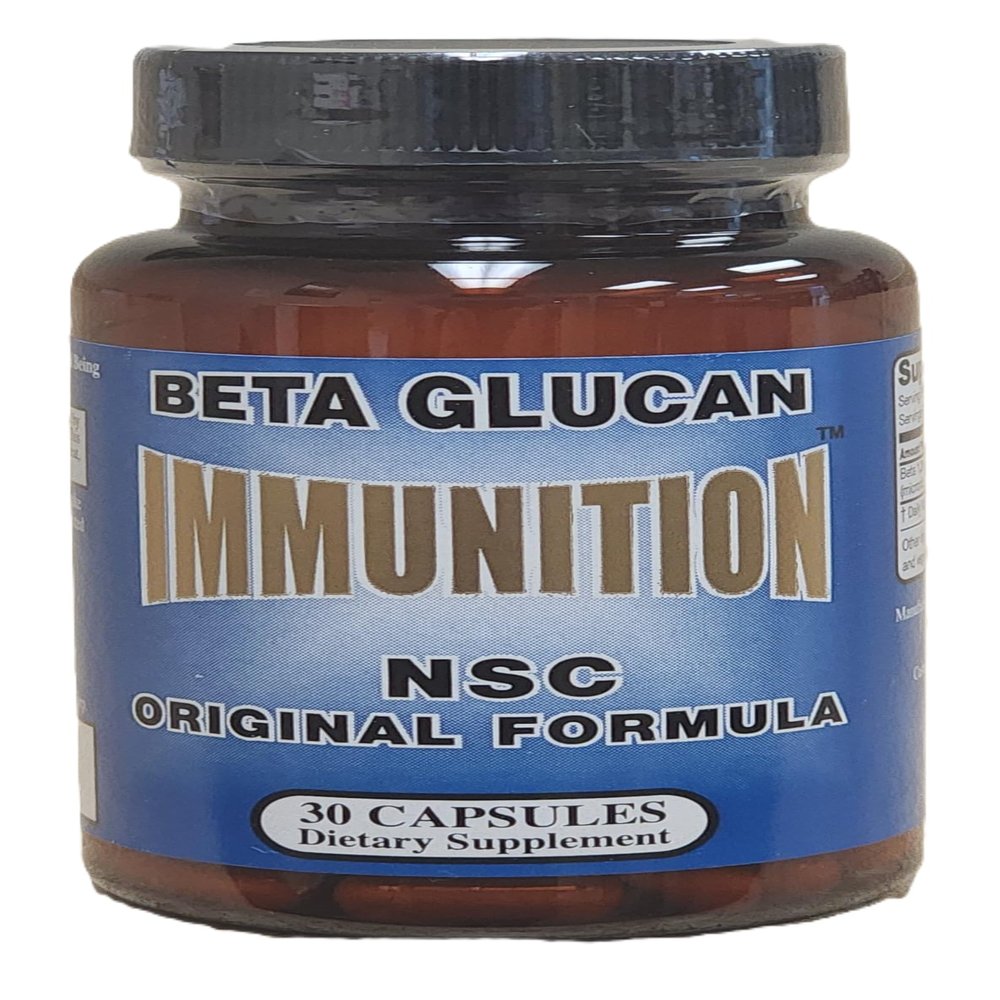 Immunition Nsc-24 Beta Glucan Original Formula 3 Milligrams 30 Capsules