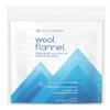 Home Health Wool Flannel - 100% White Wool, Extra Thick Weave, Unbleached, No Synthetics, For Castor Oil Packs, Reusable - Cruelty-Free, Eco-Friendly - Small Size, 12in x 18in view 1