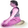 Zafu Yoga Sitting Meditation Cushion - Buckwheat Filling view 2