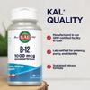 KAL Vitamin B12 1000mcg, Sustained Release Supplement for Healthy Energy, Metabolism, Heart Health, Nerve and Red Blood Cell Support, Long-Lasting Formula, Vegan, 100 Servings, 100 Tablets view 4