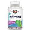 KAL MultiSaurus Kids Chewable Multivitamins, 11 Essential Vitamins and Minerals for Kids, Mixed Berry Flavor, Gluten and Preservative Free, 90 Servings, 90 Dinosaur-Shaped Chewables view 1