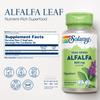 SOLARAY Alfalfa Leaf 860 mg - Alfalfa Capsules for Nutritive Support, Herbal Superfood w/Naturally Occurring Vitamin K, C and E, Minerals, Fiber and Chlorophyll, Vegan, 60-Day Guarantee, 50 Servings view 2