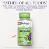 SOLARAY Alfalfa Leaf 860 mg - Alfalfa Capsules for Nutritive Support, Herbal Superfood w/Naturally Occurring Vitamin K, C and E, Minerals, Fiber and Chlorophyll, Vegan, 60-Day Guarantee, 50 Servings view 3