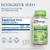 SOLARAY Fenugreek Seed 1240 mg, Healthy Digestion Support and More, Vegan and Lab Verified for Quality, 50 Servings, 100 VegCaps view 2