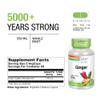 SOLARAY Ginger Root Capsules for Men & Women - Ginger Supplement for Digestive Health Support, 1100 mg per Serving, Motion & Stomach Discomfort Support, Vegan Herb, Sun Grown, Whole Root- 180 Veg Caps view 2