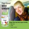 SOLARAY Ginger Root Capsules for Men & Women - Ginger Supplement for Digestive Health Support, 1100 mg per Serving, Motion & Stomach Discomfort Support, Vegan Herb, Sun Grown, Whole Root- 180 Veg Caps view 3