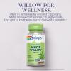 SOLARAY White Willow Bark Capsules 400 mg for Men & Women - Natural Herbal Supplement, White Willow Herb Caps for Wellness Support, Non GMO, Vegan - 100 Veg Caps view 3