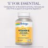 SOLARAY Vitamin E 400 IU (268mg), Dry Form - Natural Source, Mixed Tocopherols Vitamin E - Antioxidant Supplement, PMS and Menopause Support - 60-Day Guarantee, Lab Verified - 100 Serv, 100 Capsules view 3