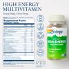 SOLARAY Once Daily High Energy Multivitamin, w/No Iron | Complete Multi w/Whole Food & Herb Base | Non-GMO | 60 VegCaps view 2