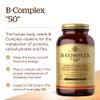 Solgar B-Complex 50, 250 Vegetable Capsules - Energy Metabolism, Cardiovascular Support, Nervous System Support - Non-GMO, Vegan, Gluten Free, Dairy Free, Kosher - 250 Servings view 3