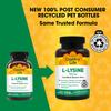 Country Life L-Lysine 500mg with B-6, Supports Immune Health, Promotes Collagen Renewal in Lips and Mouth, 100 Vegan Capsules, Certified Gluten Free, Certified Vegan view 2