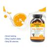 Country Life Cal-Snack, Chewable Calcium, Magnesium with Vitamin D, 1000mg/500mg/50 IU, Dairy-Free, Vanilla Orange Flavor, 60 Wafers, Certified Gluten Free, Certified Vegan view 2