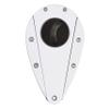 Xikar Xi1 Cigar Cutter, 440C Stainless Steel Blades With Rockwell HRC 57 Rating, 54 To 60 Ring Gauge, Double Guillotine Action, Silver view 4