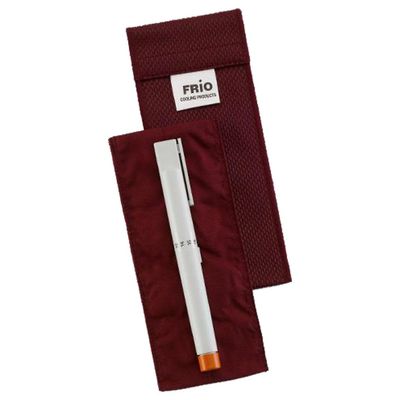 FRIO Cooling Wallet - Insulin Cooler for 45+ Hours of Stress Free On The Go - Burgundy - Individual