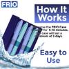 FRIO Cooling Wallet - Insulin Cooler for 45+ Hours of Stress Free On The Go - Blue - XL view 3