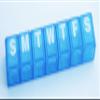 7 Day Pill Reminder - Size Small - Clear, Blue or Green (Colors may vary) view 1