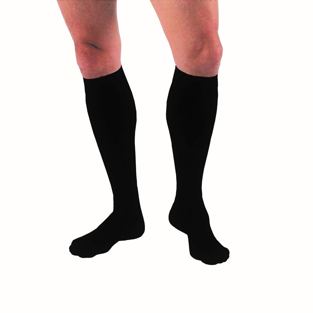Jobst For Men Over-the-Calf Medical Legwear, Jobst For Men Over-the-Calf Medical Legwear, 1520mmHg, Small