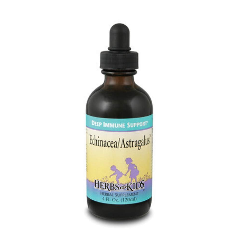 Herbs for Kids Echinacea (Astragalus), Kids Immune Support, 4 fl oz
