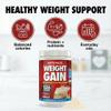 Naturade Weight Gain Nutrition Drink Mix for Healthy Weight Support, Balanced Calories with Protein, Vitamins & Minerals, Vanilla - 20.3 oz view 3