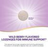 Nature's Way Zinc Lozenges with Vitamin C & Echinacea, Zinc Supplements for Men and Women, Immune Support*, Wild Berry Flavor, 60 Lozenges (Packaging May Vary) view 3