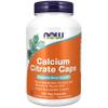 NOW Foods Supplements, Calcium Citrate with Vitamin D, Magnesium, Zinc, Copper, and Manganese, 240 Veg Capsules view 1