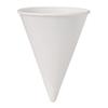 SOLO Cup Company Solo 4BR 200 Piece Cup Company Cone Water Cups, Cold, Paper, White, 4 oz. view 1