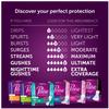 Poise Ultra Thin Pads, Light Absorbency Regular Length, 30 Count view 3