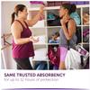 Poise Ultra Thin Pads, Light Absorbency Regular Length, 30 Count view 4
