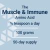 Life Extension L-Glutamine Powder, Amino Acid, Supports Muscle Health and Immune Health, Gluten-Free, Non-GMO, Vegetarian, 100 Grams view 4