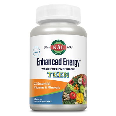 Kal Enhanced Energy for Teens Tablets, 60 Count