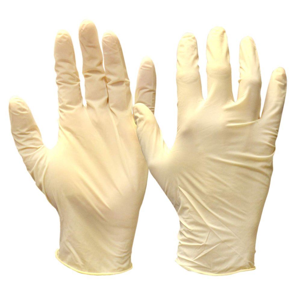 Scan Latex Gloves Box 100 - Medium