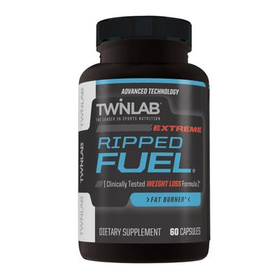 Twinlab Ripped Fuel Extreme, Energy Supplement, 60 Capsules
