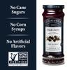 St. Dalfour Black Cherry Fruit Spread - 10oz - 100% from Fruit, No Artificial Ingredients, Non-GMO, No Cane Sugars, All Natural, Made in France view 2