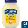 Hellmann's Extra Heavy Mayonnaise Jar, Extra Egg Yolk, Condiment for Sandwiches, Salads, Mayo Made with 100% Cage Free Eggs, Gluten Free 1 gallon 128 oz, Pack of 1 view 3
