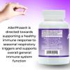 AllerPhase Natural Herbal Sinus and Lung Relief Supplement for Seasonal Respiratory Discomfort Caused by Pollens, Dust, and Dander (30 Vegetarian Capsules) view 4