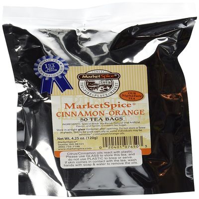 MarketSpice cinnamon-orange Teabags 50 Pack